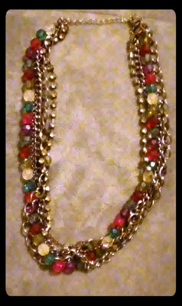 Mullti-layered and Colored Necklace